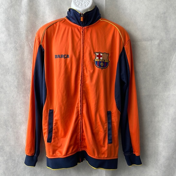 Rhinox Other - Rhinox Futbol Club Barcelona Warmup Jacket Size Large